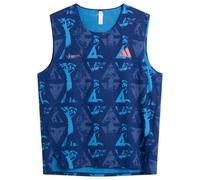 Adidas Men's x Labrum Tank Dark Blue Lucid Red
