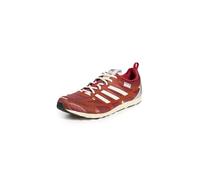 adidas Men's x SFTM Adizero PR Sneakers, Legacy Red/Cream Wh/Wild Sepia, 8 UK