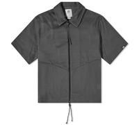 Adidas Men's x SFTM Short Sleeve Zip Shirt Utility Black