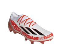 Adidas Mens X Speedportal 1 Lionel Messi Firm Ground Football Boots - White/Red - 10.5 UK - White/Red