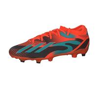 adidas Men's X Speedportal Messi.3 Firm Ground Boots Football, Solar Orange/Mint Rush/Core Black, 8 UK