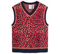 Adidas Men's X Wales Bonner Knit Vest Collegiate Navy/Magic Beige/Better Scarlet Small