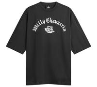Adidas Men's x Willy Chavarria Signature Logo T-Shirt Black