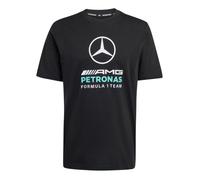 adidas Mercedes-AMG F1 Team DNA Graphic T-Shirt 'Black Semi Mint Rush' KE8163 L