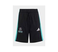 adidas Unisex Kids Mercedes - AMG Petronas Formula 1 Team DNA Short, Black/semi Mint Rush, 7-8 Years