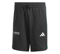 adidas Men's Mercedes - AMG Petronas Formula ONE Team DNA Short Men, Black/White, L
