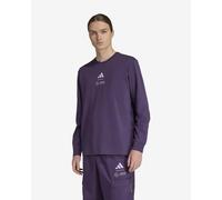 adidas Mercedes - AMG Premium Woven Long Sleeve T-Shirt Violet - XL