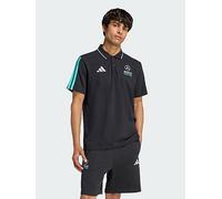 adidas Men's Mercedes - AMG Petronas Formula 1 Team DNA Polo, Black/semi Mint Rush, XS
