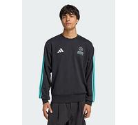 adidas Men's MERCEDES - AMG PETRONAS FORMULA 1 TEAM DNA SWEAT TOP, black/semi mint rush, XS