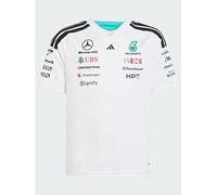 adidas Mercedes, White, Size 9-10 Years White