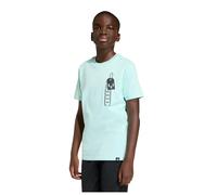 Adidas Messi Fun Graphic Short Sleeve T-shirt Blue 13-14 Years Boy