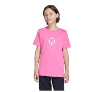 Adidas Messi Icon Graphic Short Sleeve T-shirt Pink 11-12 Years Boy