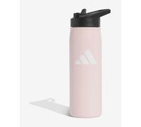 Adidas Metal Straw 600ml Bottle Pink