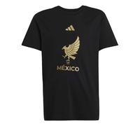 adidas Mexico 2025 T-Shirt Mexico 2025 T-Shirt Boys, Black/Gold Metallic, L