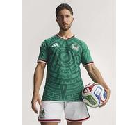 adidas Mexico 26 Home Authentic Jersey, Green, Size S, Men Green