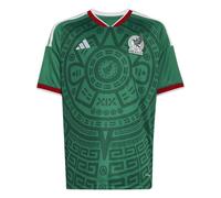 Adidas Mexico Home Junior Short Sleeve Jersey 2026 Size: 7-8 years, Colour: Green