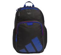 adidas Midway Backpack, Tech-Friendly 15-inch Laptop Storage, Multiple Zippered Compartments, Padded Straps, Bottle Pockets (Black)