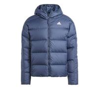 adidas Midweight Down Hooded Jacket 'Blue' IK3213 M