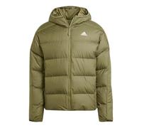 adidas Midweight Down Hooded Jacket 'Olive Green' IK3214 M