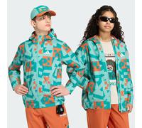 Adidas Minecraft Terrex 2 Layer CLIMAPROOF Rain Jacket