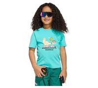 Adidas Minecraft Terrex Short Sleeve T-shirt Blue 5-6 Years Kids