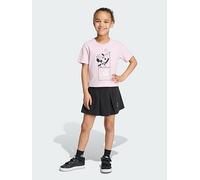 adidas Minnie Mouse T-Shirt Set, Light Pink, Size 5-6 Years Light Pink
