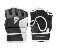 adidas MMA Gloves Speed Tilt G250 Boxing Gloves, Medium, Sparring Training Gloves, Black/White