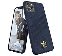 adidas Mobile Phone Case Designed for iPhone 11 Pro Max Case, Drop Tested Cases, Shockproof Raised Edges, Original Protective Case, Blue