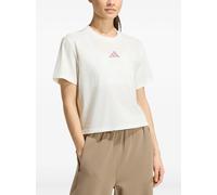 adidas Motion G T logo-print short-sleeve T-shirt - White S-M