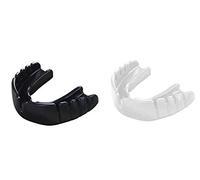 adidas Mouth Guard Gum Shield Adult Junior Kids Boxing Rugby Hockey MMA OPRO Snap-Fit Gen4 (Black, Junior)