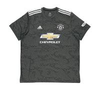 adidas MUFC A JSY 20-21 Season Manchester United Away SW Fan Edition Sports Short Sleeve Green EE2378 XS