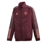 Adidas Mufc Anthem Jacket - Maroon, 128
