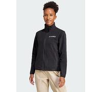 adidas Xperior Cross Country Ski Soft Shell Fleece Jacket Womens 10 (S) Black