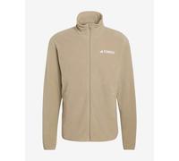 Adidas Multi Essentials Full Zip Fleece Beige S Men
