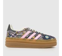 adidas Multi X Liberty Gazelle Bold Girls Youth Trainers UK 5 (EU 38)