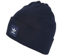 adidas Beanie Mens Cuff Knit Adicolor NEW Originals Trefoil Logo Black Navy Blue