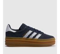 adidas Navy Gazelle Bold Girls Youth Trainers UK 4 (EU 36?)