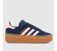 adidas Originals Junior Gazelle Bold Trainer - Blue - Size 5