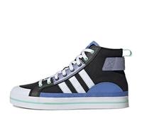 adidas Neo City Canvas 'Black Blue' HQ4619 9.5