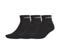 adidas neo Hc Ankle 3pp Solid Color Athleisure Casual Sports Socks Black GE6128 L