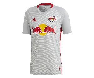 Adidas New York Red Bulls Home Mens Short Sleeve Jersey 2019 Colour: Onix, Size: Medium