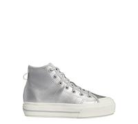 adidas Originals Men's Nizza Rf Sneaker, Silver Metallic/Grey Two/Chalk White, 5 UK
