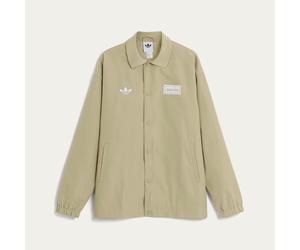 Adidas Oasis Coach Jacket Mens XL Beige Live 25 Tour Snap Button New HZ0878 Liam