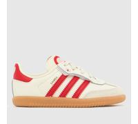adidas Off-White Multi Samba OG Girls Toddler Trainers UK 8 (EU 25½)