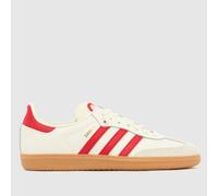 adidas Off-White Multi Samba OG Girls Youth Trainers UK 5 (EU 38)