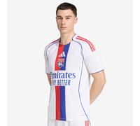 Adidas Olympique De Lyon 25/26 Home Short Sleeve T-shirt White 3XL Men