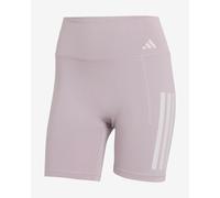 adidas Optime 3-Stripes Shorts Light Pink White Women - S
