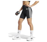 Adidas Optime Essentials 3 Stripes 5´´ Short Leggings Black M Woman