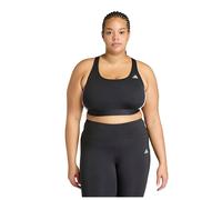 Adidas Optime Essentials 3 Stripes Plus Medium Impact Sports Bra