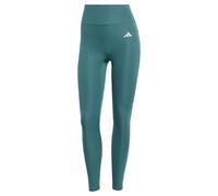 adidas Optimé Essentials No Front Rise Seam 7/8 Leggings, Recycled Polyester, Green